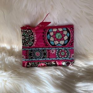 Vera Bradley Change Purse in Cupcakes Pink